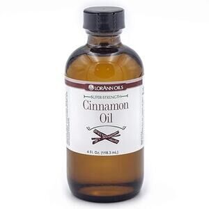Lorann Oils Super Strength Cinnamon Oil 4 Ounce Bottle